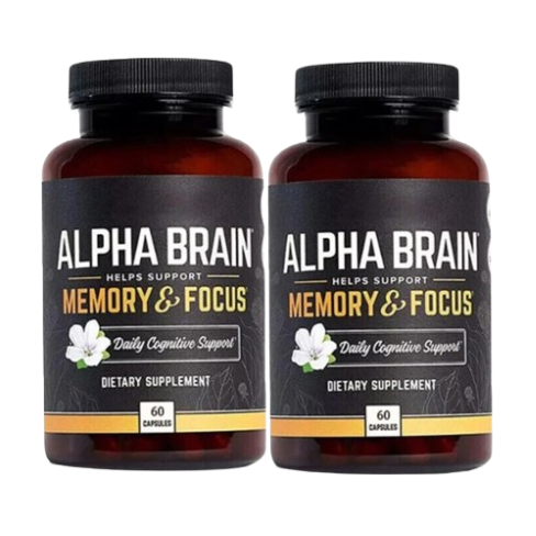 Alpha Brain 3 bottles - 90 day supply